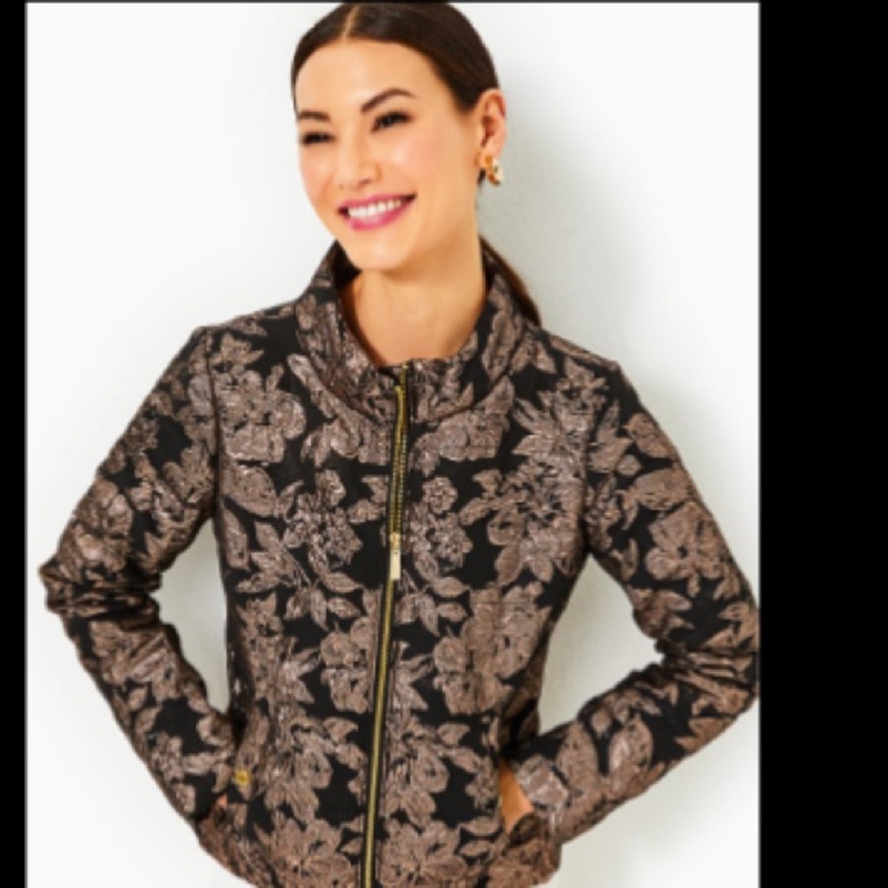 Lily Pulitzer Emelyn Brocade Jacket NWT